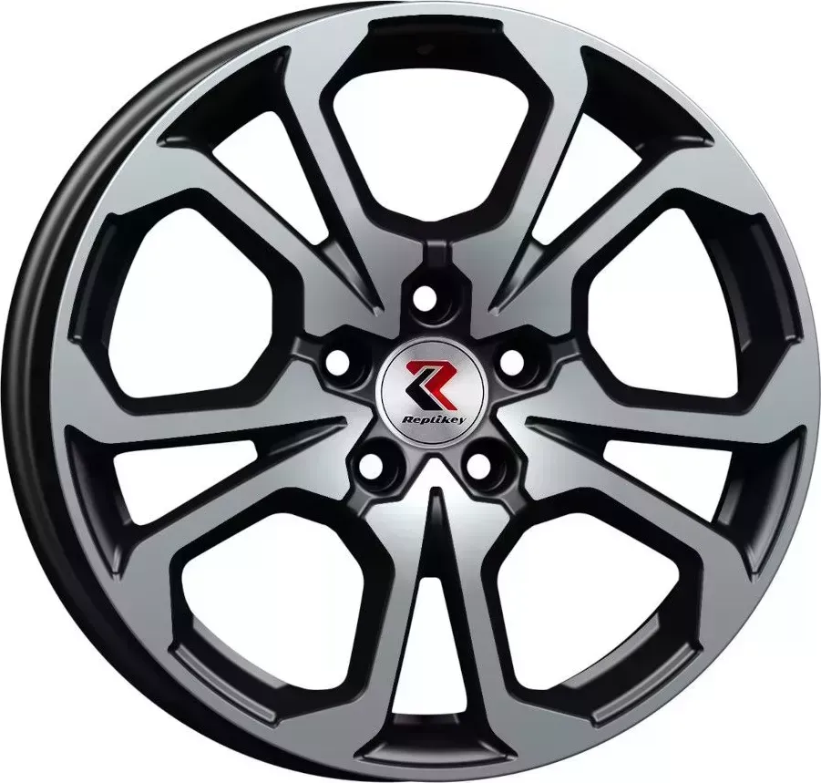 Диск автомобильный RЕPLIKEY ASX (R242 )6,5\R17 5*114,3 ET46d67,1BK/FP[]