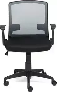 Кресло офисное TetChair SCOUT ткань черный/серый