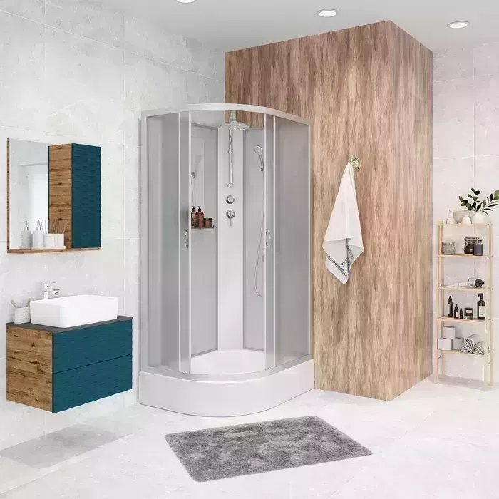 Душевая кабина Niagara NG-33094-14RBKT 100х90х210-240 правая