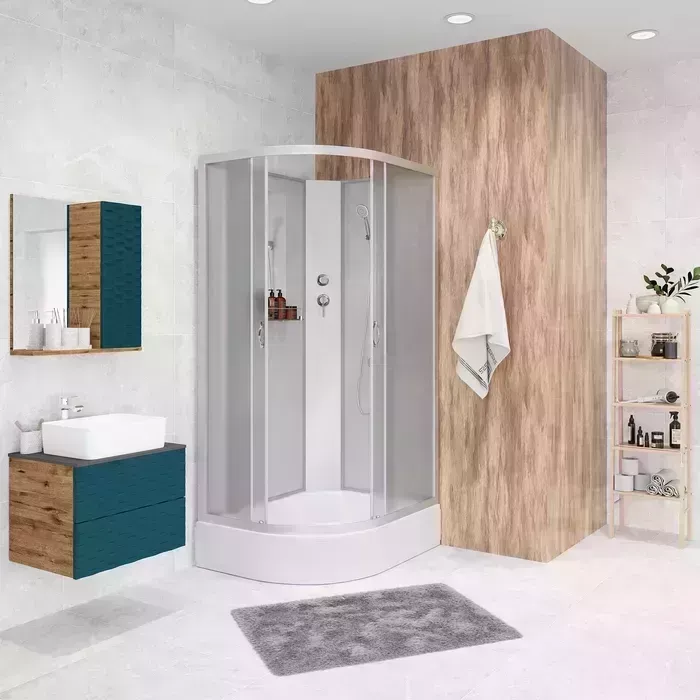 Душевая кабина Niagara NG-33094-14RBK 100х90х200 правая