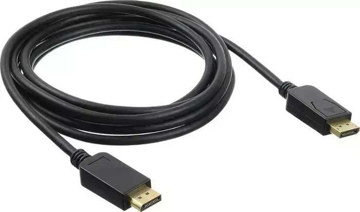 Кабель аудио Buro -видео V.1.2 DisplayPort (m)/DisplayPort (m) 2м. Позолоченные контакты черный (BHP DPP_1.2-2)
