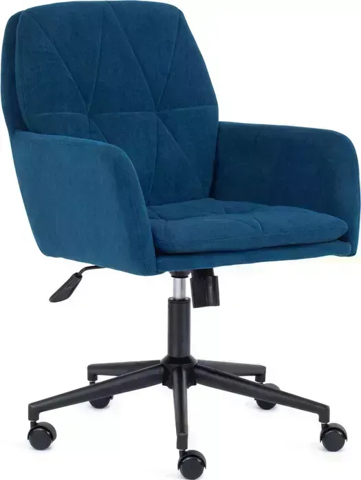 Кресло офисное TetChair GARDA флок , синий, 32