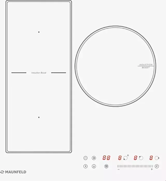 Панель варочная индукционная MAUNFELD CVI453SWH