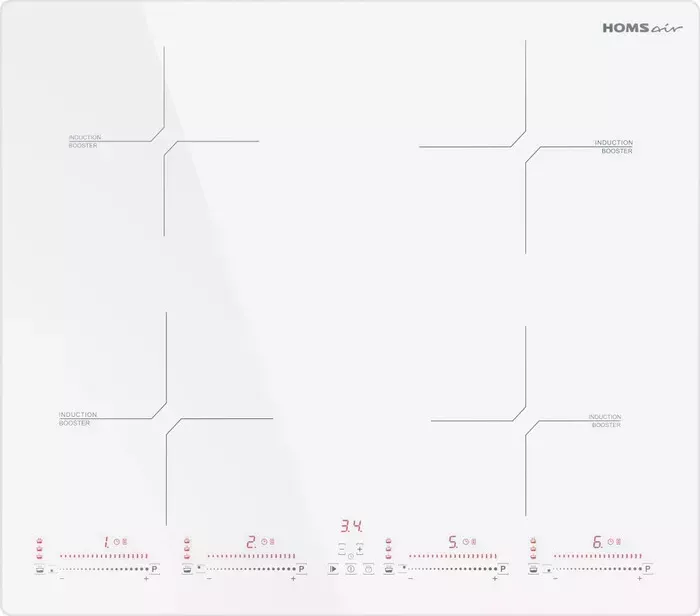Панель варочная индукционная HOMSair HIC64SWH