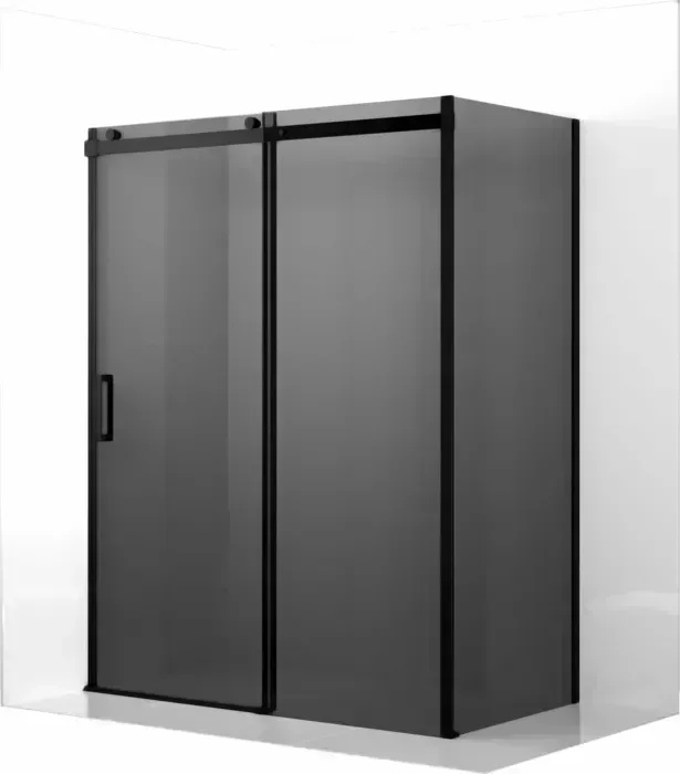 Душевой уголок Ambassador Benefit 160x80 тонированный, черный (19022205HBB-80HBB)