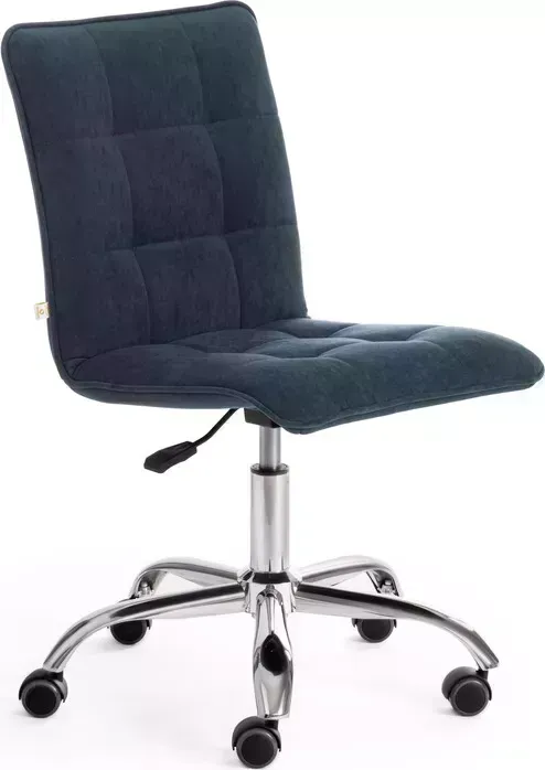 Кресло офисное TetChair ZERO велюр Clermon, малахит, 089