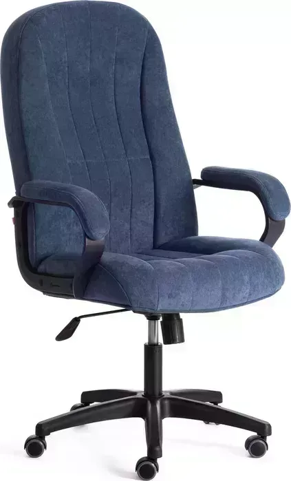 Кресло офисное TetChair СН888 (22) велюр Clermon, св.-синий, 145
