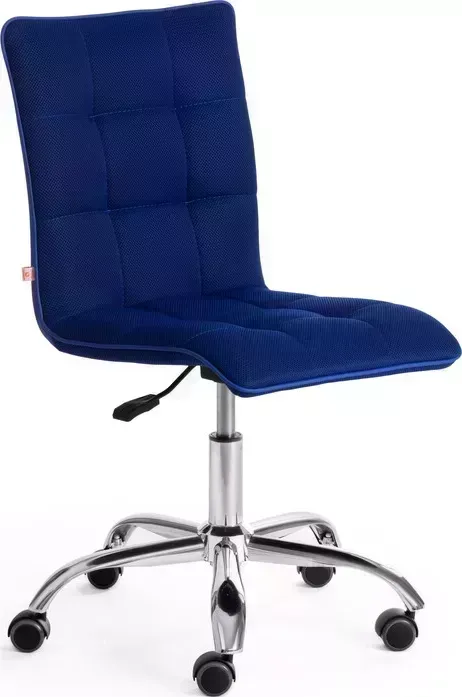 Кресло офисное TetChair ZERO ткань/кож/зам, синий, TW10/36-39