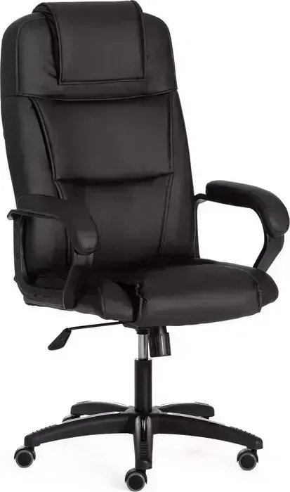 Кресло офисное TetChair BERGAMO (22) кож/зам, черный, 36-6