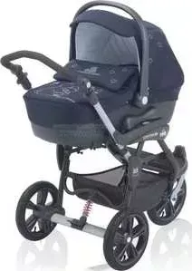 Коляска 3 в 1 Cam 3в1 Cortina evolution х3 tris elegant (синий/стразы12) 891-t400