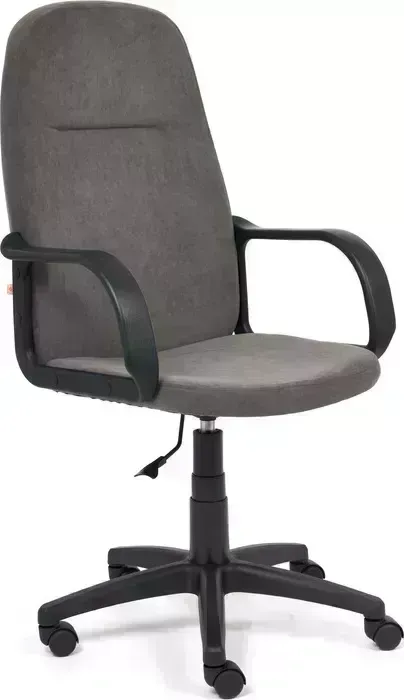 Кресло офисное TetChair LEADER флок , серый, 29