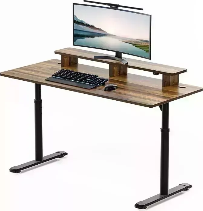 Стол Eureka компьютерный с регулировкой высоты ERK-IMOD-60RW