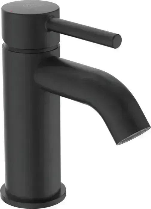 Смеситель для раковины Ideal Standard Ceraline с донным клапаном, черный шелк (BC193XG)