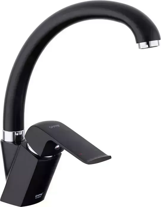 Смеситель для кухни Gappo G4150 черный (6959477614330)