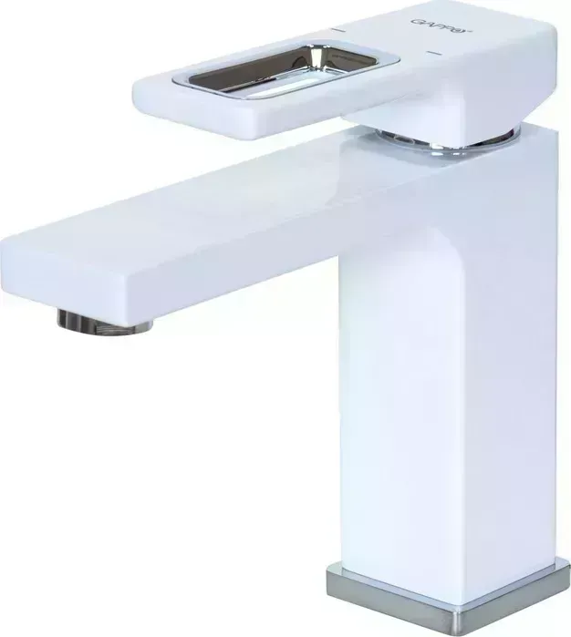 Смеситель для раковины Gappo G1017 белый (6959477658891)