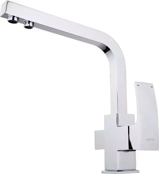 Смеситель для кухни Gappo G4307 с подключением фильтра, хром (6959477691096)