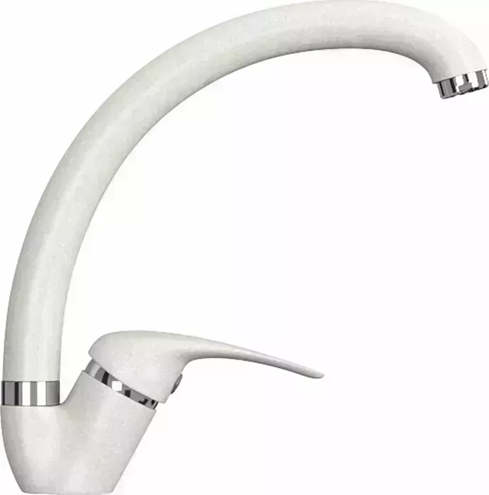 Смеситель для кухни GREENSTONE GS-002-341 молочный
