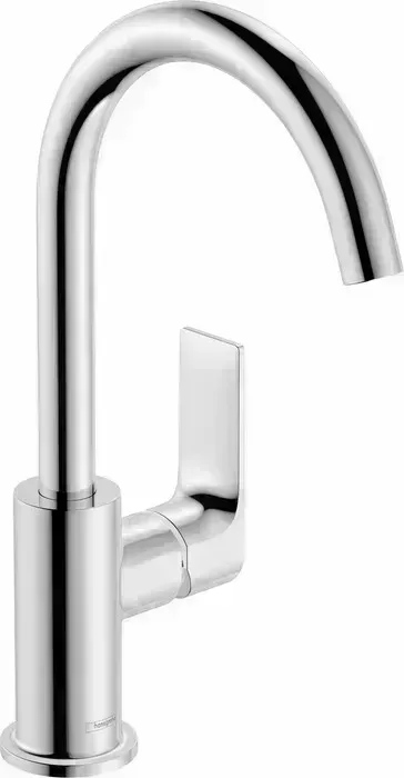 Смеситель для раковины Hansgrohe Rebris E с донным клапаном, хром (72576000)