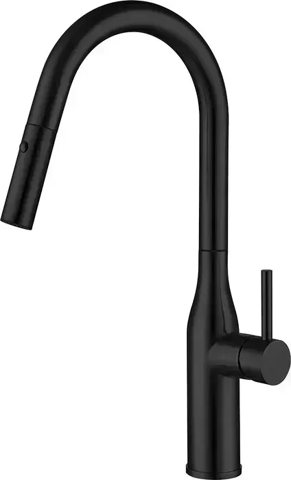 Смеситель для кухни Gappo G4398-46 черный (6959477656149)