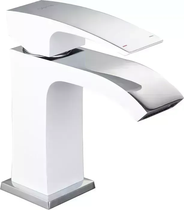 Смеситель для раковины Gappo G1007-8 хром белый (6959477695278)