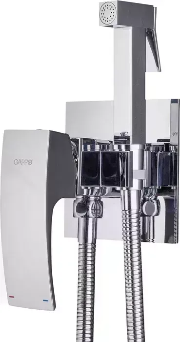 Смеситель для душа Gappo G7207-1 встраиваемый, хром (6959477697210)