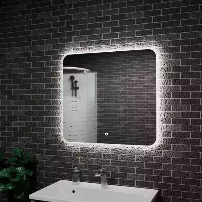 Зеркало GREENSTONE Octavio Led 75х70 сенсорный выключатель (67502)