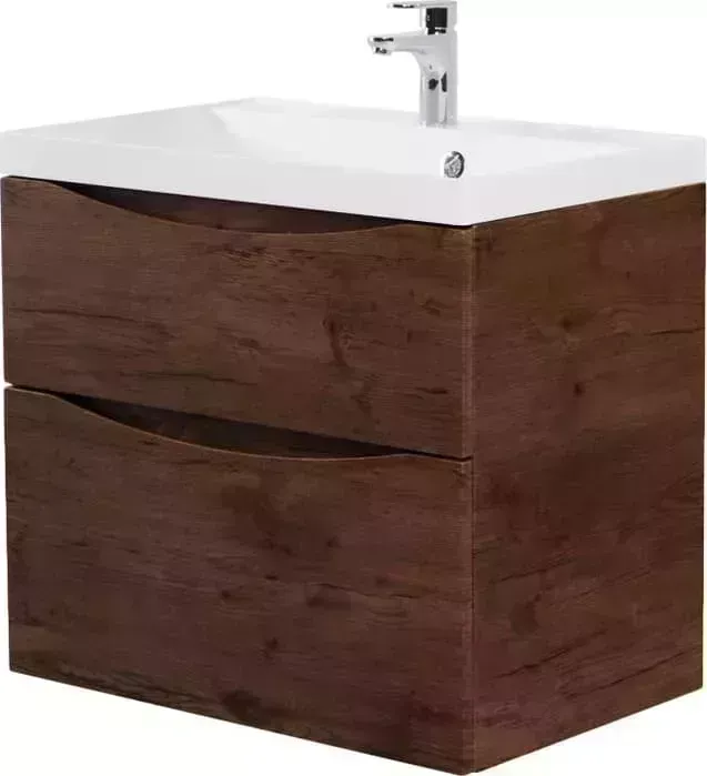 Тумба под раковину BELBANGO Marino-H60 60 rovere moro (MARINO-H60-600-2C-SO-RW-P)