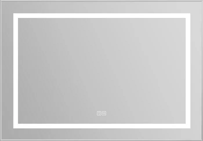Зеркало BELBANGO Spc-Kraft 100х70 с подсветкой, сенсор, подогрев (SPC-KRAFT-985-685-TCH-WARM)