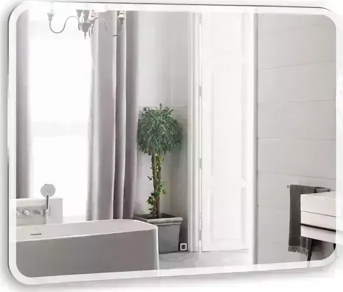 Зеркало Mixline Стив 100х80 подсветка, сенсор (4620001987061)