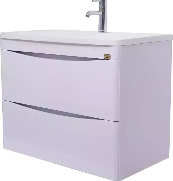 Тумба с раковиной Alcora с Luxury 99х45 белая (31120, 290)