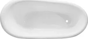 Ванна из литого мрамора Эстет Марсель 170x75 см, овальная, с чугунными ножками, белые (ФР-00001849, ФР-00001850)