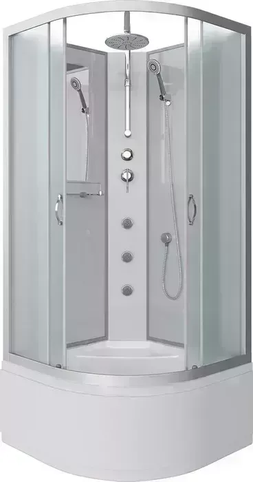 Душевая кабина Niagara NG-2308-14BKTG 90х90х215