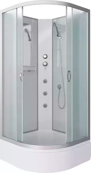 Душевая кабина Niagara NG-3302-14BKG 100х100х215