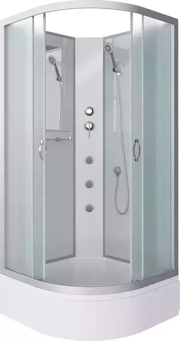 Душевая кабина Niagara NG-3301-14BKG 90х90х215