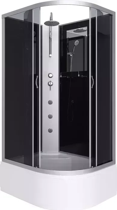 Душевая кабина Niagara NG-2510-14LBKTG 120х80х215 левая