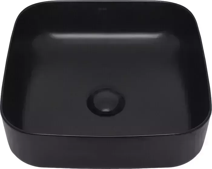 Раковина AQUAme накладная 39x39 черная матовая (AQM5011MB)