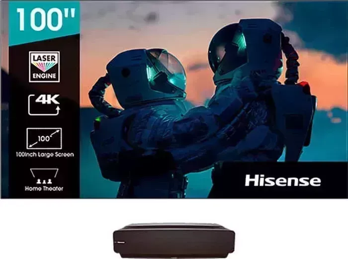 Телевизор Hisense Laser TV 100L5F-D12 черный