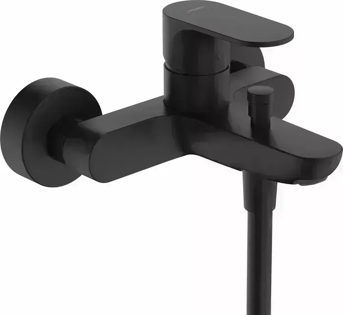 Смеситель для ванны Hansgrohe Rebris S матовый черный (72440670)
