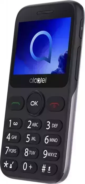 Мобильный телефон Alcatel 2019G серебристый