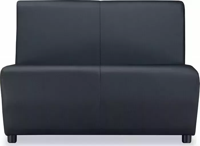 Двухместная секция Ramart Design Пикколо стандарт экокожа блек