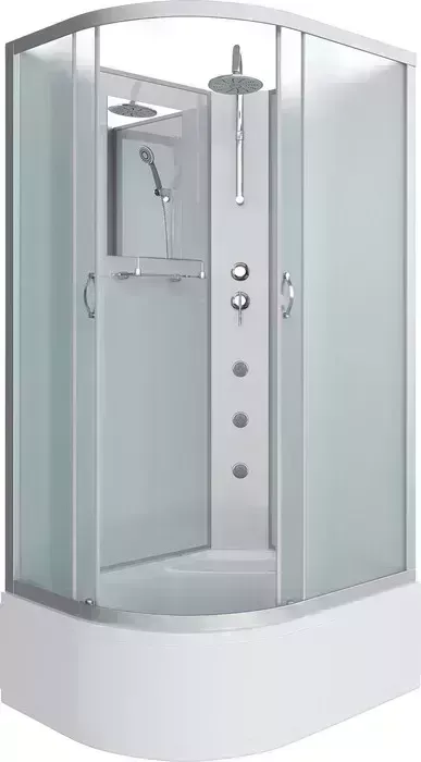 Душевая кабина Niagara NG-2310-14RBKTG 120х80х215 правая
