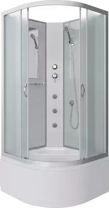 Душевая кабина Niagara NG-2309-14BKG 100х100х215