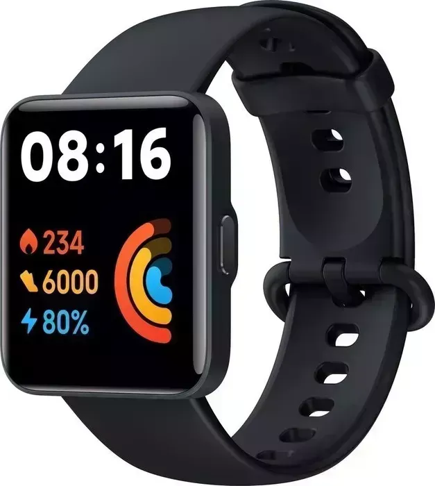 Смарт-часы Xiaomi Redmi Watch 2 Lite GL 1.55" TFT черный (BHR5436GL) (BHR5436GL)