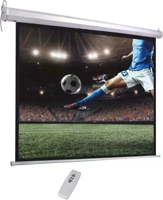 Экран для проектора Hiper 183x244 см Cinema SMR 4x3-120 4:3 настенно-потолочный рулонный (моторизованный привод)
