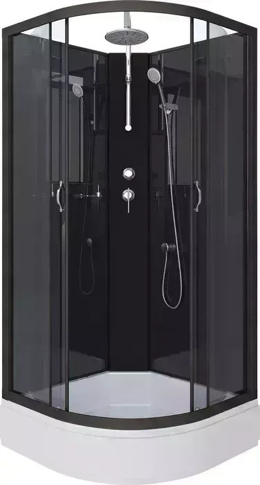 Душевая кабина Niagara NG-6501-14BKT 90х90х215