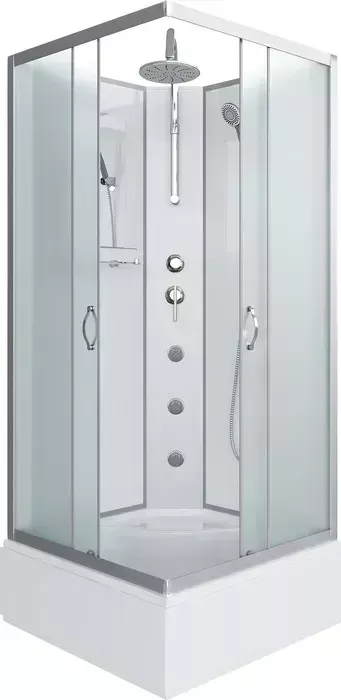 Душевая кабина Niagara NG-1108-14BKTG 90х90х215