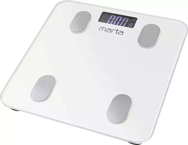 Весы Marta MT-1607 белый жемчуг