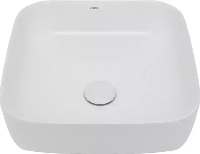 Раковина AQUAme накладная 39x39 белая матовая (AQM5011MW)