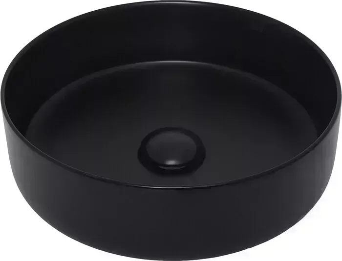 Раковина AQUAme накладная 36x36 черная матовая (AQM5012MB)