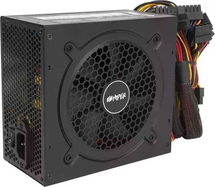 Блок питания Hiper ATX 550W HPB-550D 80+ bronze (24+4+4pin) APFC 120mm fan 6xSATA
